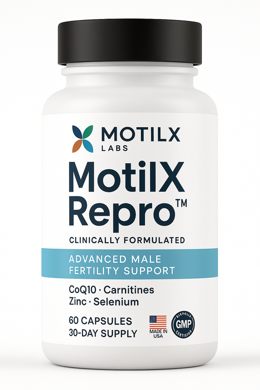 MotilX ™  Advanced Male Fertility Support | Clinically Inspired Formula